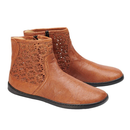 QYLIE Cognac - ZAQQ Barfußschuhe