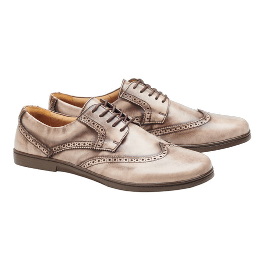 Briq Brogue antique marron