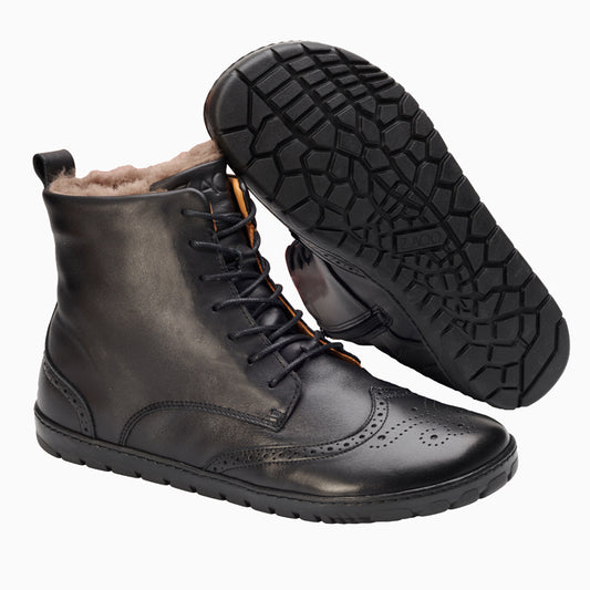 Brogue d'hiver quintique noir