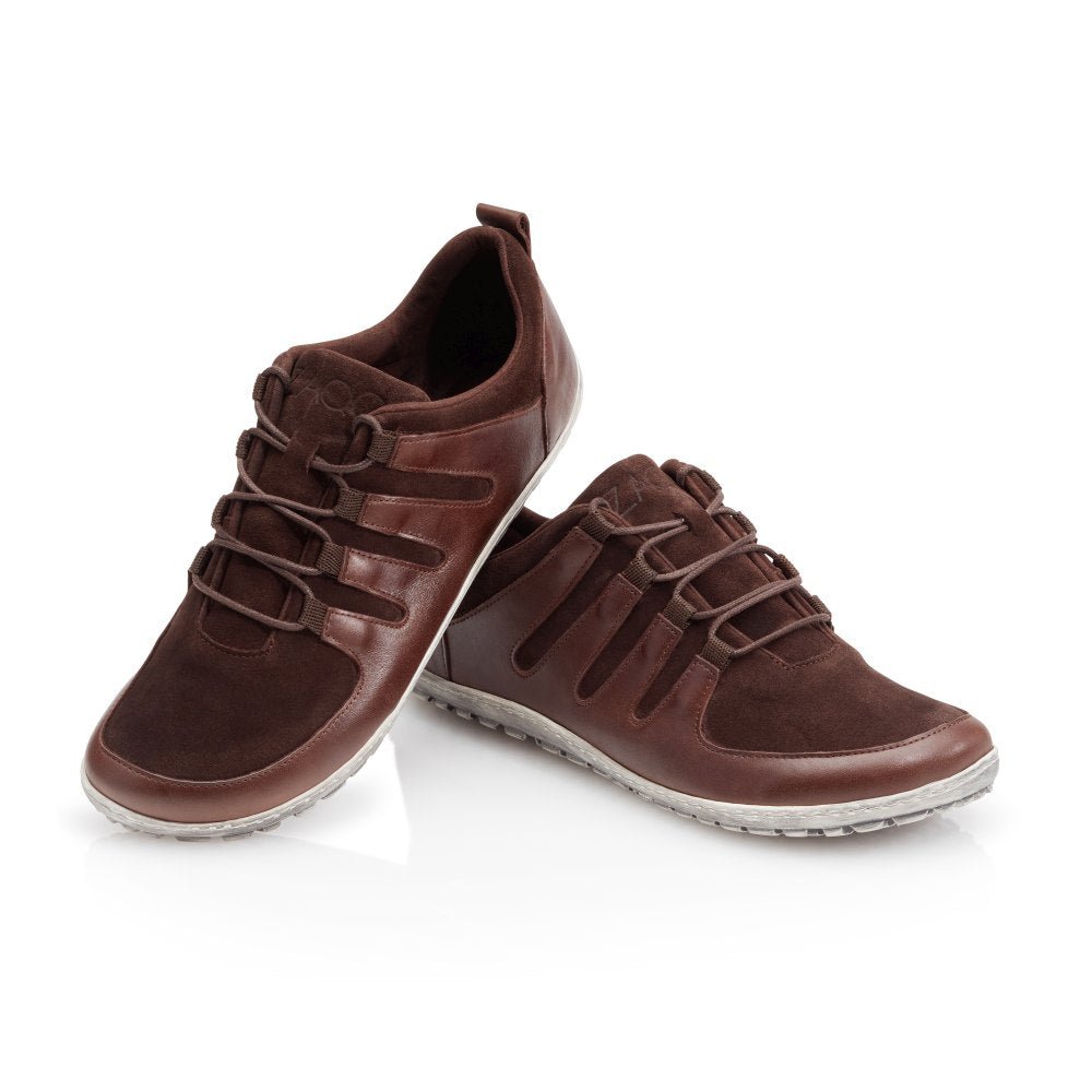 SHOQQ Dark Brown - ZAQQ Barfußschuhe