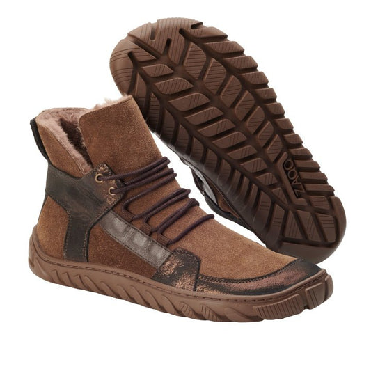 ALPIQ Winter Bronze - ZAQQ Barfußschuhe