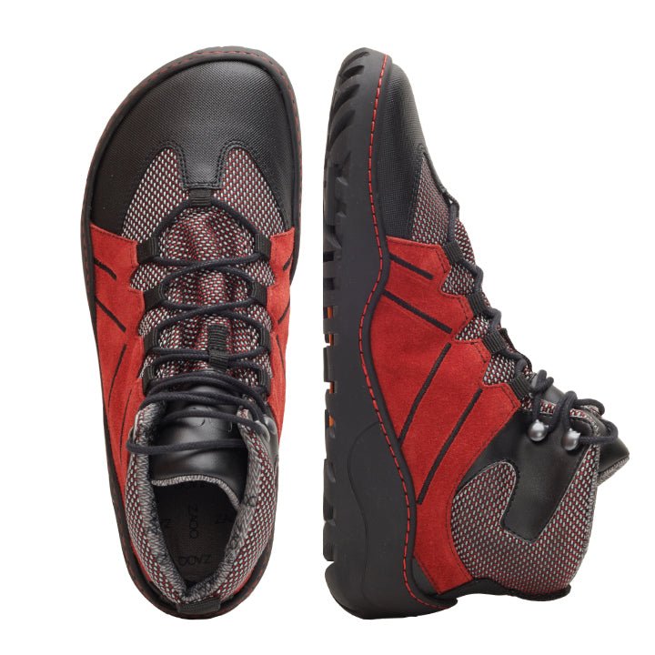 EQIPE Red Waterproof - ZAQQ Barfußschuhe