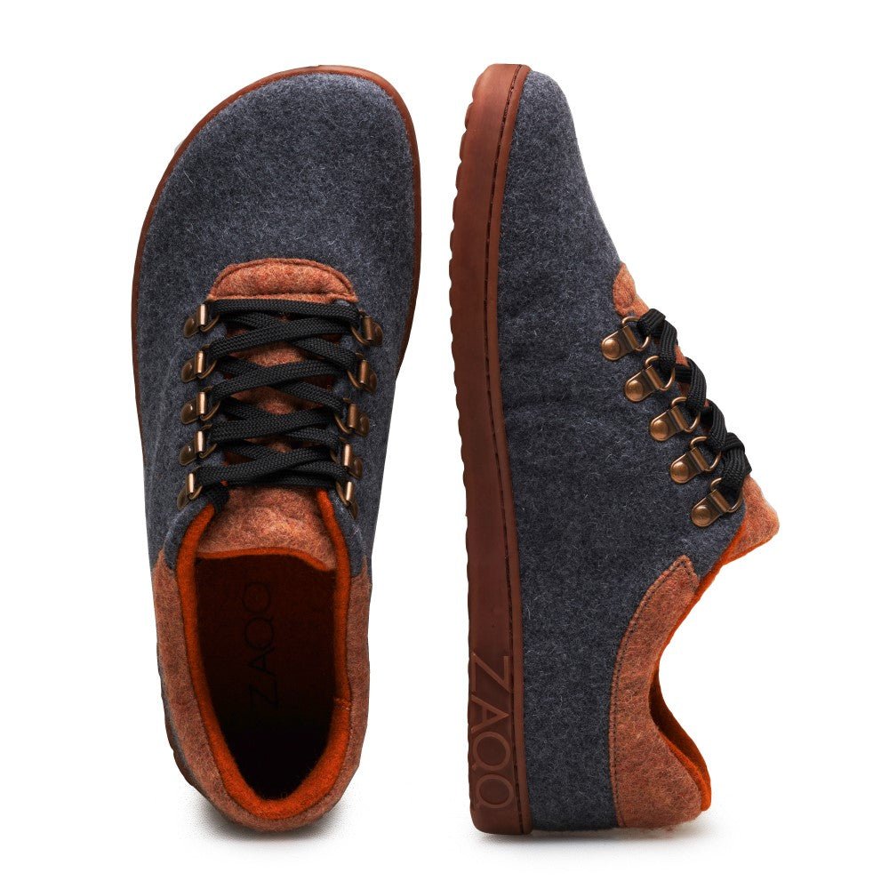 LIQE Grey Toffee - ZAQQ Barfußschuhe