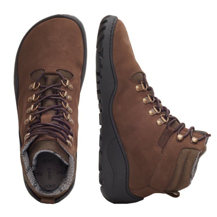 MOUNTEQ Brown Waterproof - ZAQQ Barfußschuhe