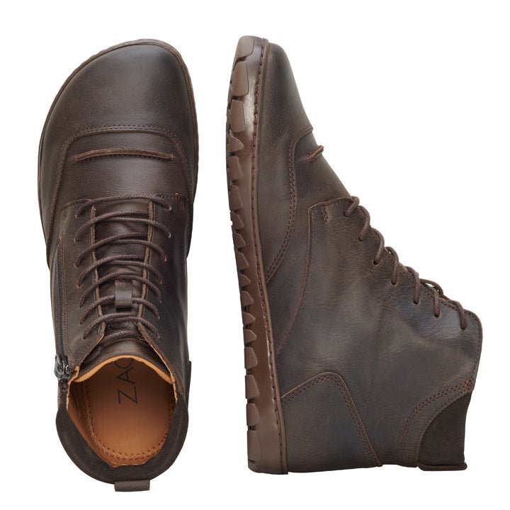 PARQER Dark Brown - ZAQQ Barfußschuhe