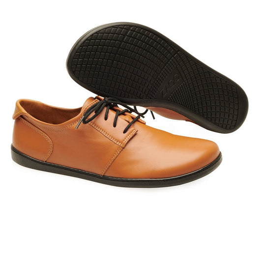 PIQUANT Nappa Cognac - ZAQQ Barfußschuhe