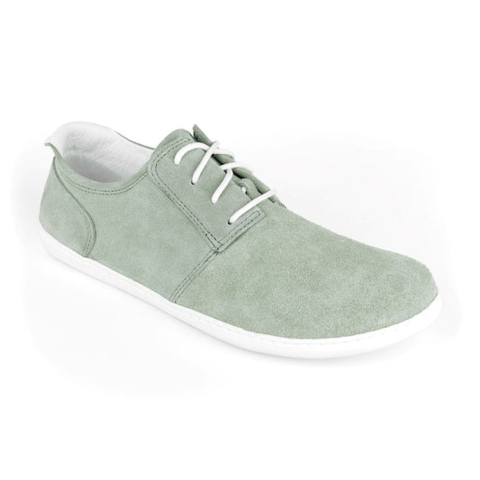 PIQUANT Velours LichtGrey - ZAQQ Barfußschuhe