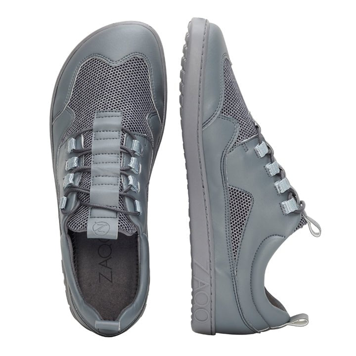 QARLY Grey - ZAQQ Barfußschuhe