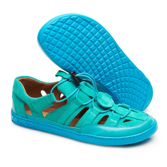 QLEAR Turquoise - ZAQQ Barfußschuhe