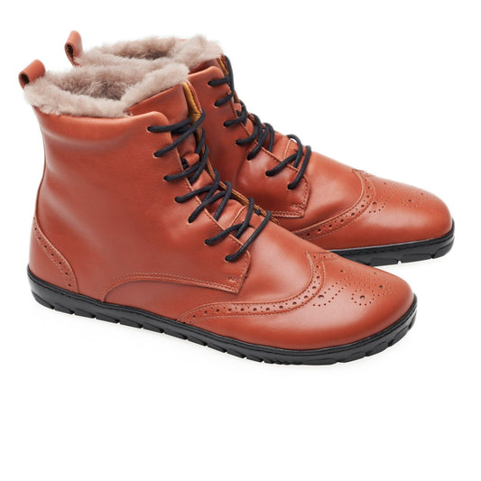 Cognac de brogue d'hiver quintique