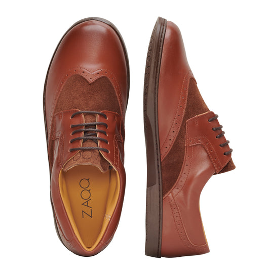 Briq Brogue antique cognac